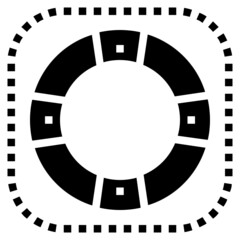 Naklejka premium support icon