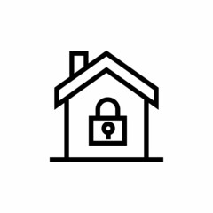 HOME PROTECTION icon in vector. Logotype