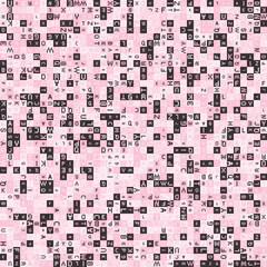 Fototapeta premium Abstract Geometric Pattern generative computational art illustration