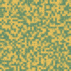 Abstract Geometric Pattern generative computational art illustration