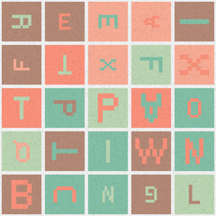 Abstract Geometric Pattern generative computational art illustration