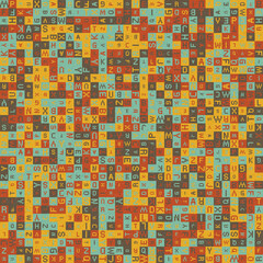 Abstract Geometric Pattern generative computational art illustration