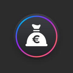 Money Bag Euro -  UI Icon