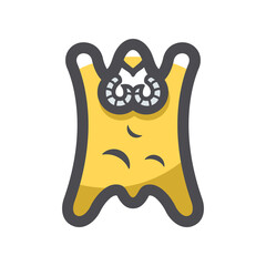 The Golden Fleece Sheep Vector icon Cartoon illustration