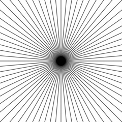 Obraz premium Set of Vintage Square Sunbursts in Different Shapes. Trendy Hand Drawn Retro Bursting Rays Design Element. Hipster Vector illustrations