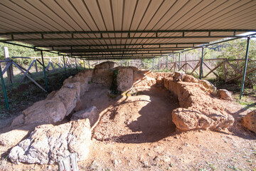 Tumulo del Caiolo in Marturanum Regional Park,is a protected natural area located in Barbarano...