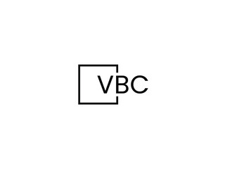 VBC letter initial logo design vector illustration