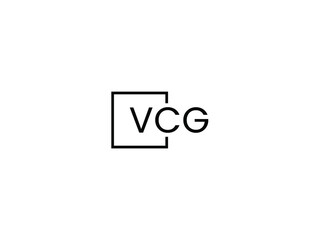 VCG letter initial logo design vector illustration