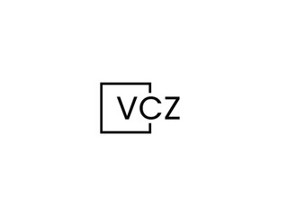 VCZ letter initial logo design vector illustration