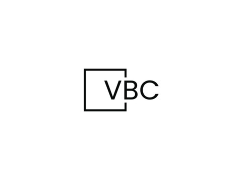 VBC letter initial logo design vector illustration
