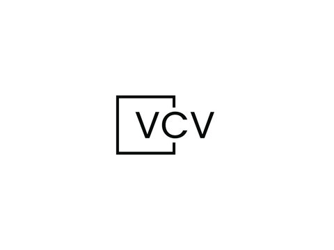 VCV letter initial logo design vector illustration