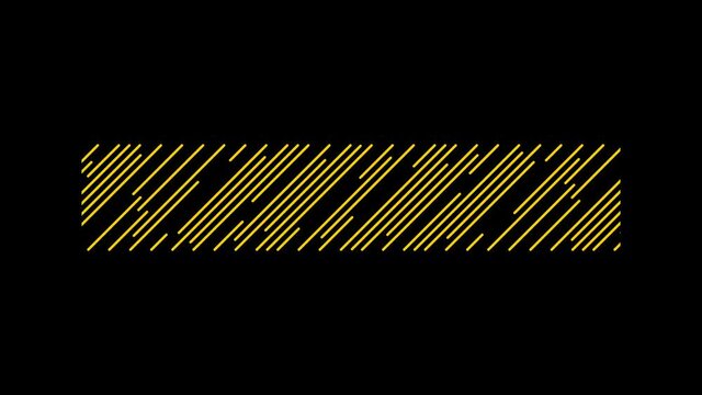 Black Friday Sale text animation, on black white and yellow. backgrounds. Sale animation