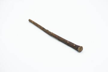The miswak is a teeth cleaning twig made from the Salvadora persica tree.