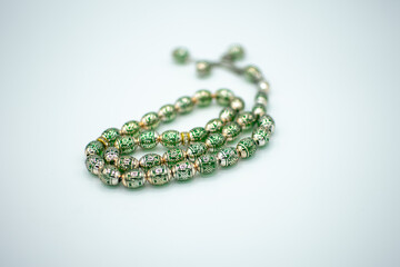 Tasbih is a form of dhikr that involves the glorification of God in Islam by saying Subḥānallāh.