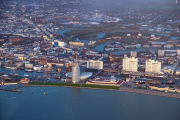 Luftaufnahme Bremerhaven