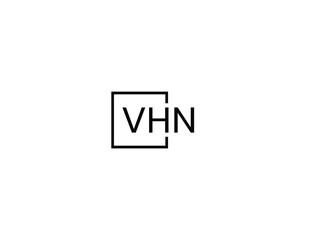 Fototapeta premium VHN letter initial logo design vector illustration