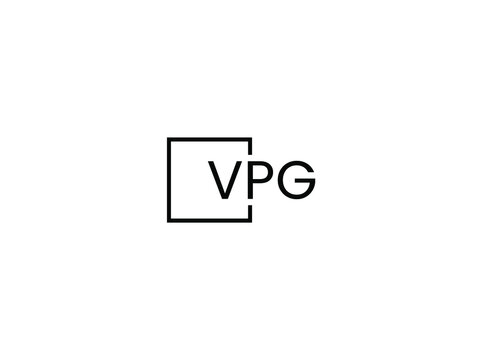 VPG letter initial logo design vector illustration