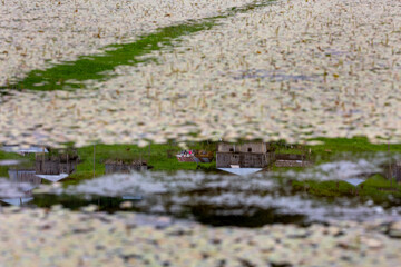 Located in the province of Giresun, Gölyanı Plateau has a lake offering an authentic view with its wooden houses.