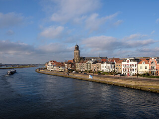 Zicht op Deventer, Overijssel province, The Netherlands