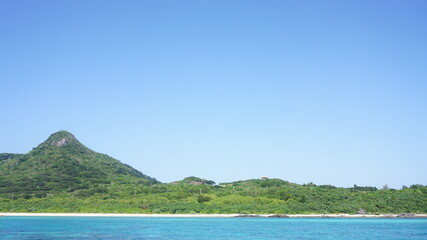 石垣島の海と空