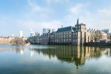 Hofvijver Binnenhof Den Haag, Zuid-Holland province, The Netherlands