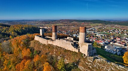 Zamek Królewski w Chęcinach góry Świętokrzyskie © Ready2Fly