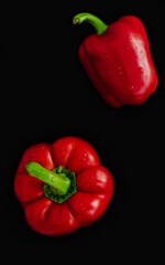 red bell peppers