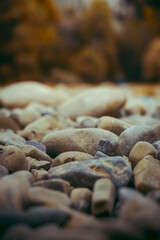 close up of stones