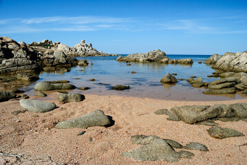 Veduta della spiaggia di Punta li Francesi