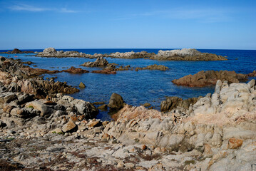 Veduta della costa di Punta li Francesi