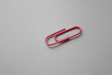 red paper clip
