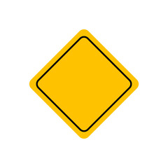 Yellow Sign icon