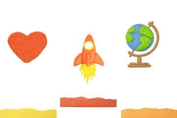 3d render illustration, Amazing picture of Back to School