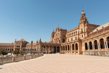 Fototapeta premium Plaza de España en Sevilla