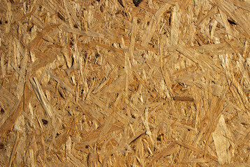 Pressed wood panels background, chipboard seamless texture - OSB