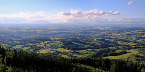 Blick Vom Damberg Auf Steyr