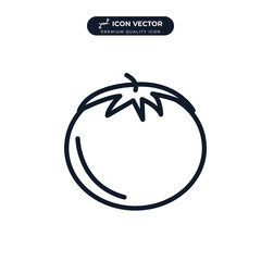 tomato icon symbol template for graphic and web design collection logo vector illustration