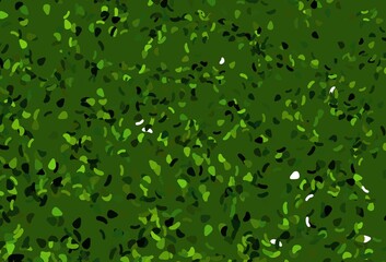 Light Purple vector background with abstract forms.