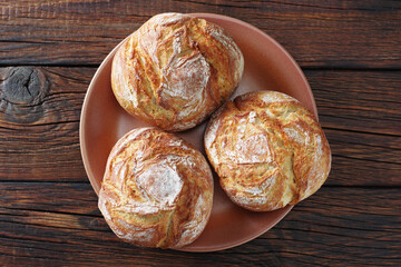 Small loaves of bread