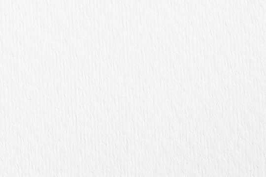 White watercolor paper background texture. Full frame