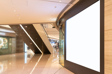 Large shopping mall interior space design