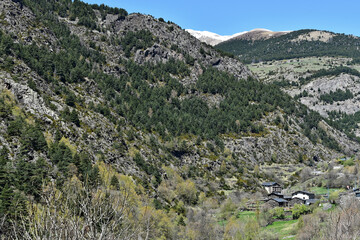 Fototapeta na wymiar Andorra - Soldeu - Meritxell