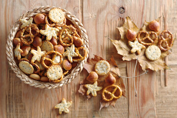 Small crackers mix