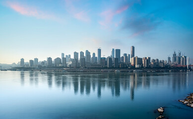 Chongqing city scenery street view