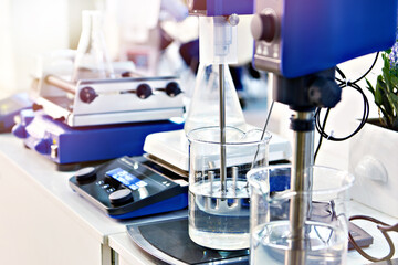 Modern chemical equipment laboratory
