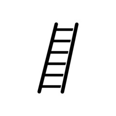 ladder icon design template vector isolated illustration