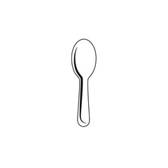 spoon icons symbol vector elements for infographic web