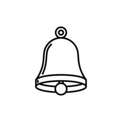 bell icon design template vector isolated illustration