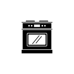 gas stove icon design template vector isolated illustration