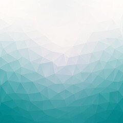Geometric turquoise color ice texture background